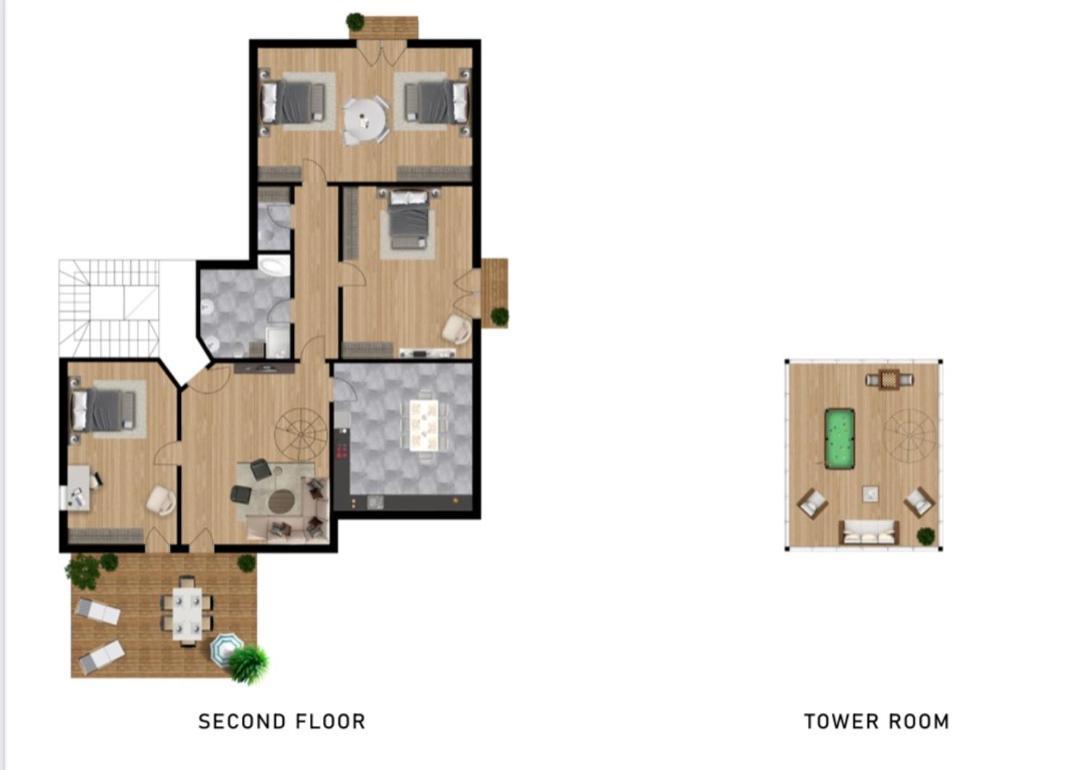 3 Bedroom Private Floor In Luxury Mansion Budapeste Exterior foto